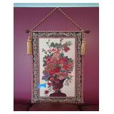 Floral Tapestry Wall Hanging
