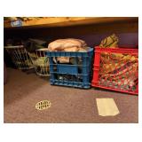 Variety Bedding and Clothing Lot