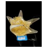 Handcrafted Glass Starburst Bowl