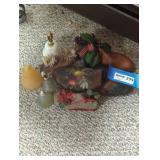 Decorative Shoe Set with Glass Bells