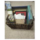 Assorted Frames and Decorative Basket Lot