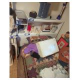 Twin Bed frame and bed and linen with it other