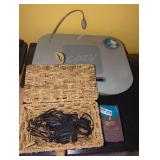 Lap Desk and Accessory Basket