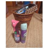 Household Essentials and Decor Basket.