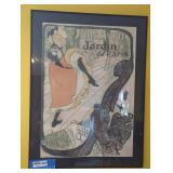 "Jane Avril" Poster by Henri de Toulouse-Lautrec