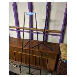 Metal Easel and Music Stands Lot