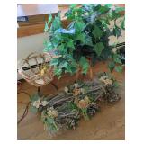 Faux Florals Home Decor Lot