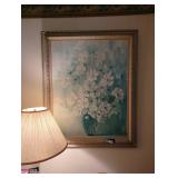 Framed Floral Painting