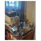 Decorative Tray with Assorted Items