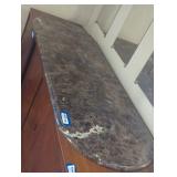 Marble vanity top.