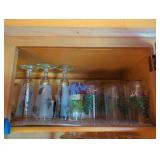 Holiday Glassware Shelf Lot