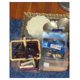 Sun glasses and normal glasses and more lot.