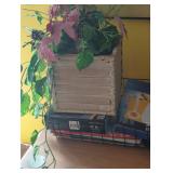 Office Organization Lot with Books and Files