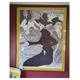 Divan Japonais Art Print Poster