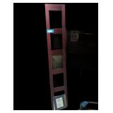 Tall Cherry-Toned Photo Collage Frame