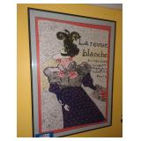 Vintage "La Revue Blanche" Art Nouveau Poster