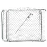 Everbilt 10 ft W x 4 ft H Galvanized Gate