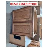 Assorted Cabinet lot (4pcs)