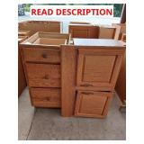 Assorted Cabinet lot (4pcs)