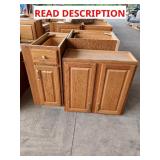 Assorted Cabinet lot (4pcs)