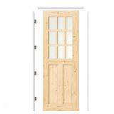 30x80 9-Lite Frosted Glass Dutch Door