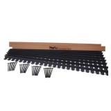 48 ft. Paver Edging Project Kit in Black