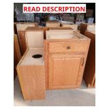 Assorted Cabinet lot (4pcs)