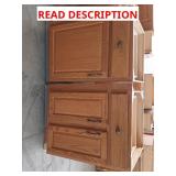 Assorted Cabinet lot (4pcs)
