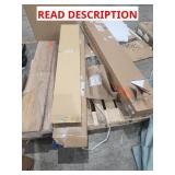 Skid lot of assorted flooring