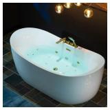 72 in. Acrylic Whirlpool & Air Tub L