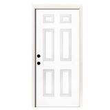 36x80 Steel 6-Panel Exterior Door (RHS)