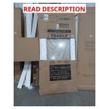 32" 80" Wood Framed Glass Storm Door
