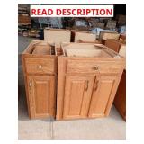 Assorted Cabinet lot (3pcs)