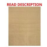 (DARK BROWN) Polypropylene 5 ft. x 7 ft. Area Rug