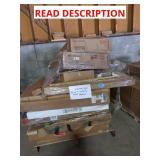 Lewisburg skid lot: day bed, boxes, shower base