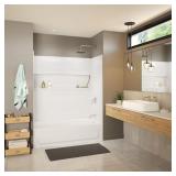 Aloha NexTile Alcove Bath Kit, White