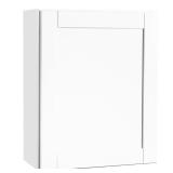 Shaker Wall Cabinet Satin White