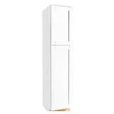 Shaker 18x24x84 W Pantry Cabinet, Satin White