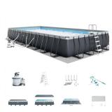 Skid located in Lewisburg- 32 ft x 16 ft x 52 pool