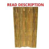 60 in. H Bamboo Slat Roll Garden Fence