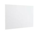 Courtland 48 in. W End Panel Polar White