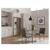 139 in. x 48 in. x 96 in. White MDF Paneling