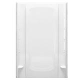 STORE+ 48x76 Alcove Shower Back Wall White