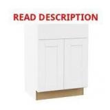 Hampton Bay Shaker 24" W x 21" D x 34.5" H **HAS