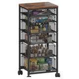 Rolling Storage Cart Missing Drawers