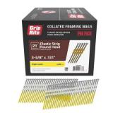 3-3/8 in. Plastic Smooth Shank Nails 4000/box