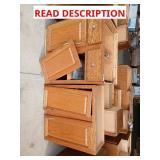 Assorted Cabinet lot (4pcs)