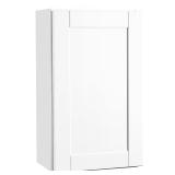Shaker Wall Kitchen Cabinet, Satin White