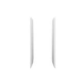STORE+ 34x76 Alcove Shower End Wall Set White