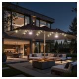 MISO Double Top 14.5 ft Cantilever Umbrella